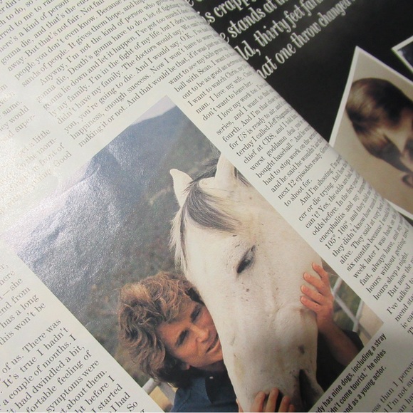 LIFE Magazine Michael Landon Vintage June 1991 - Picture 8 of 13